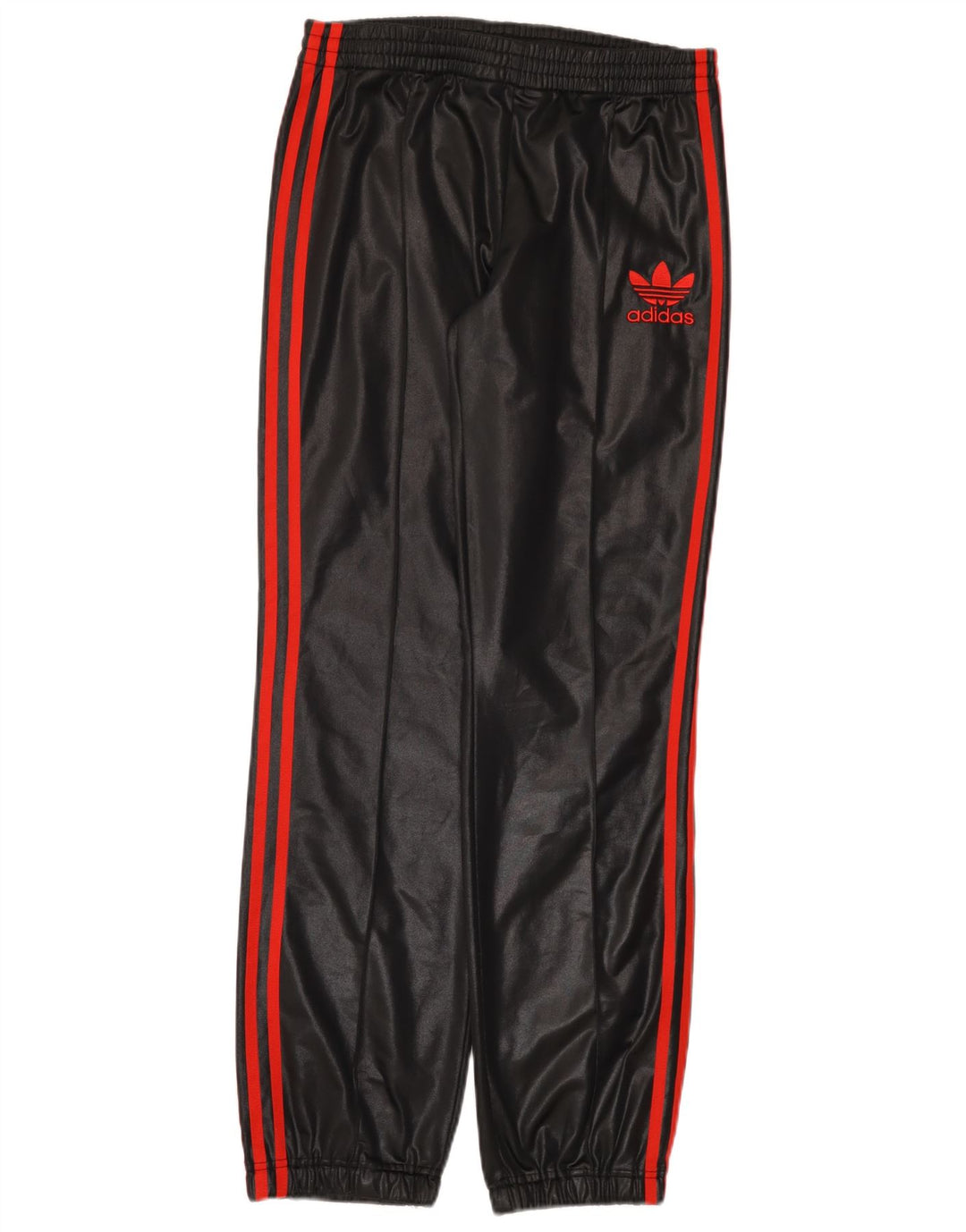 Adidas Damen Trainingshose Jogger UK 10 Small Schwarz Polyester