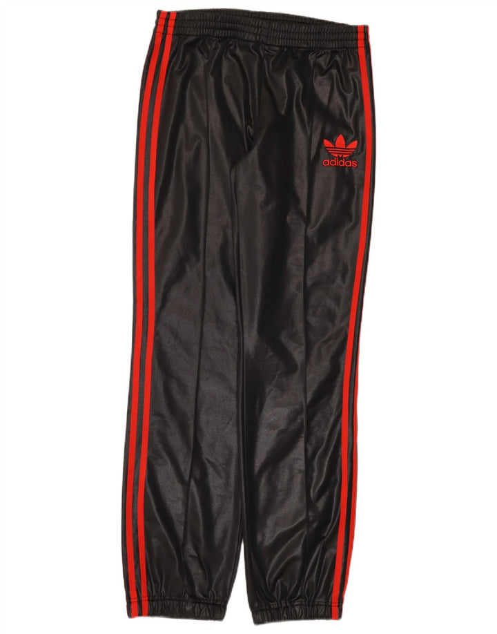 Adidas Damen Trainingshose Jogger UK 10 Small Schwarz Polyester