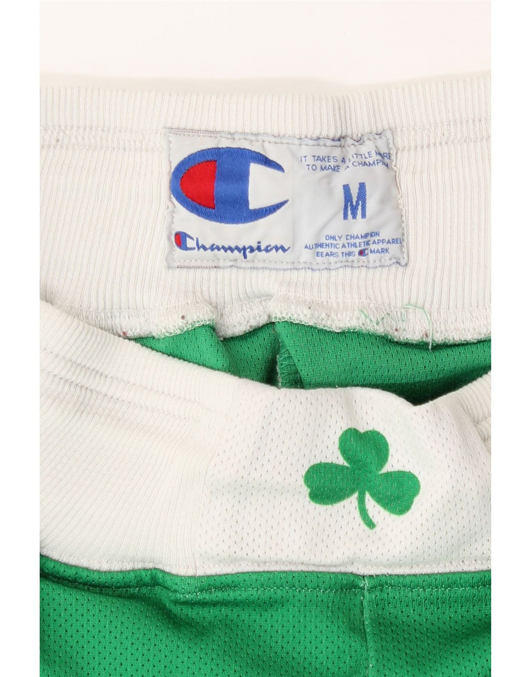 Champion Herren Boston Celtics Sportshorts Mittelgrün Farbblock