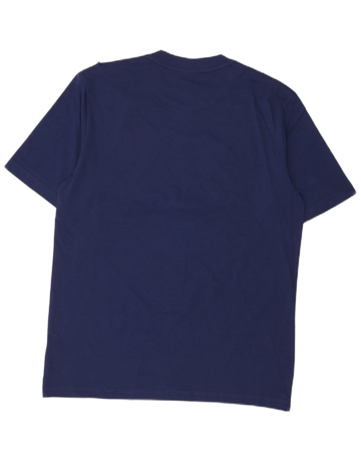 Adidas Herren-T-Shirt mit Grafik, mittelgroß, marineblau, Baumwolle