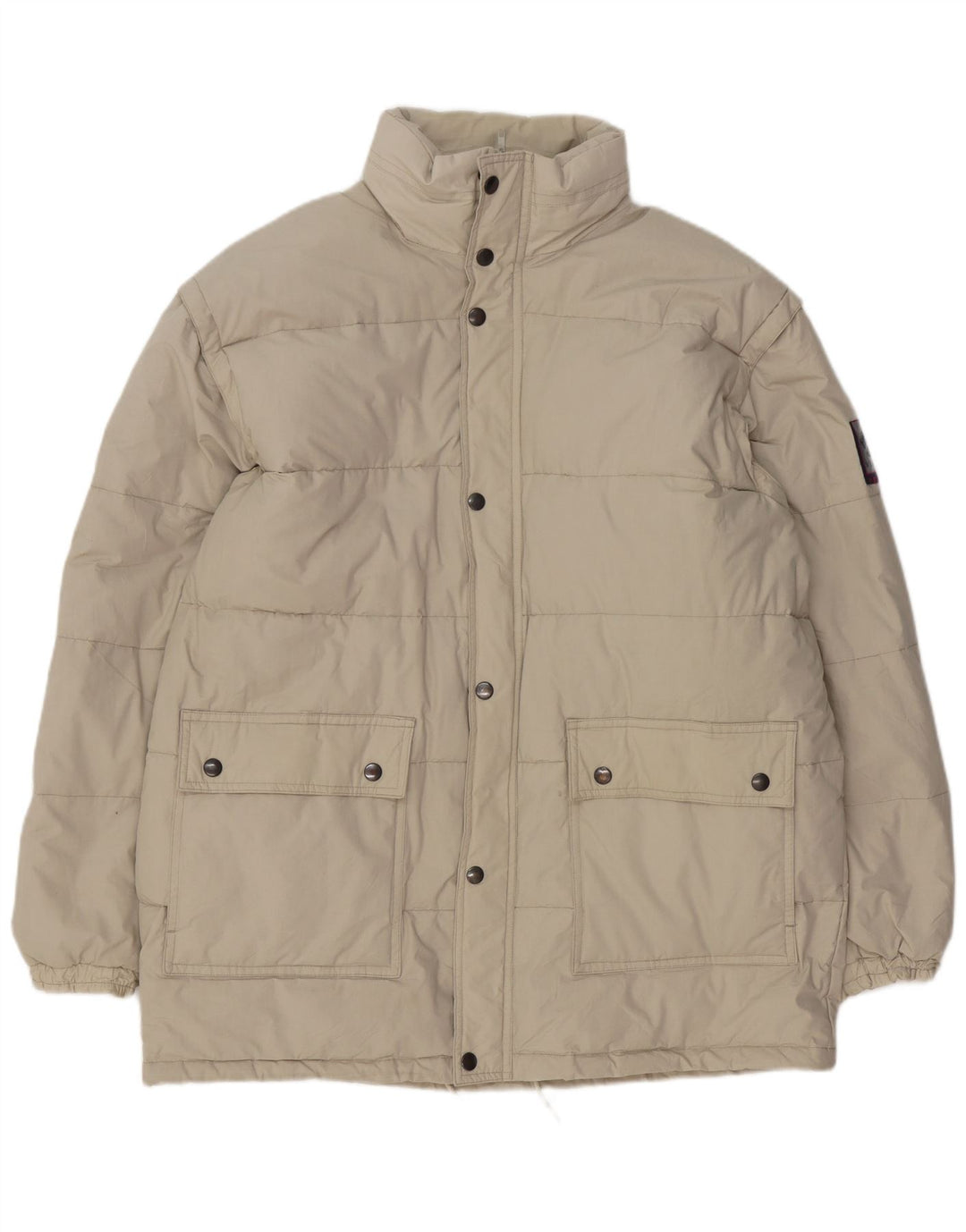 Brugi Herren Wattierte Jacke UK 42 XL Beige