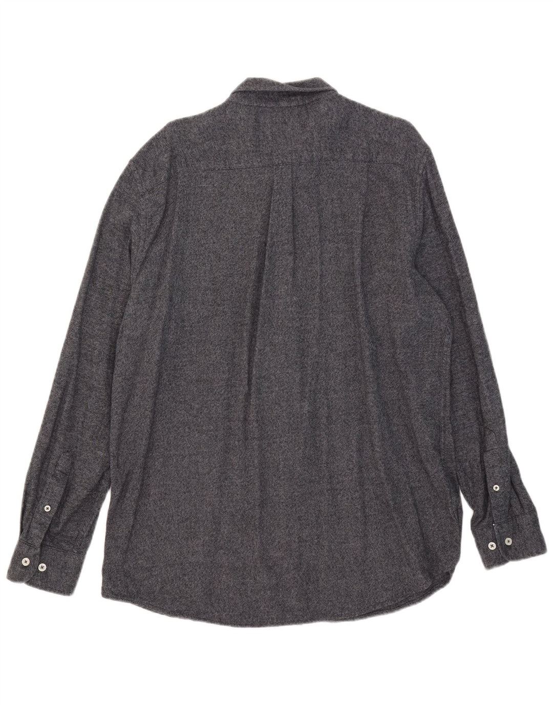 Crew Clothing Herrenhemd 2XL Grau Baumwolle