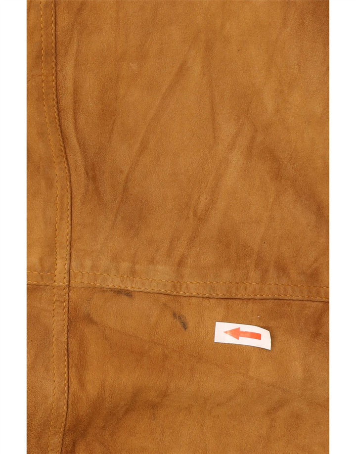 Conbipel Herren Wildlederjacke Größe 58 2XL Beige Leder