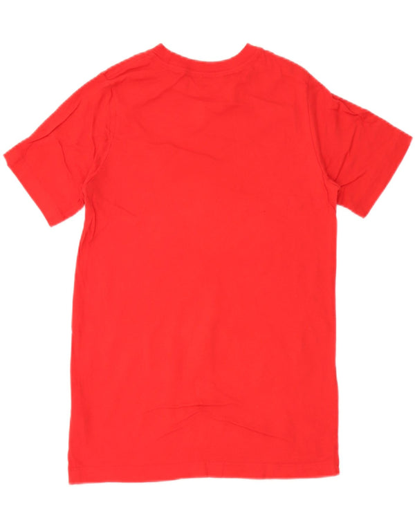 Nike T-Shirt mit Grafik für Jungen, 12–13 Jahre, Größe L, aus roter Baumwolle