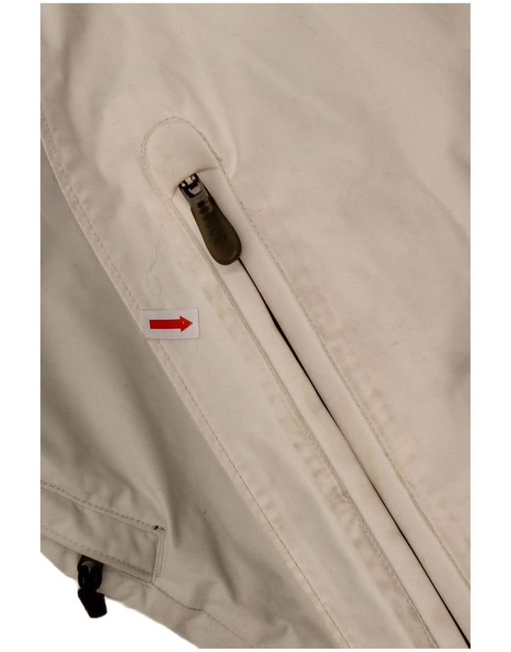 COLUMBIA Damen Titanium Windjacke UK 16 Large Weiß Farbblock