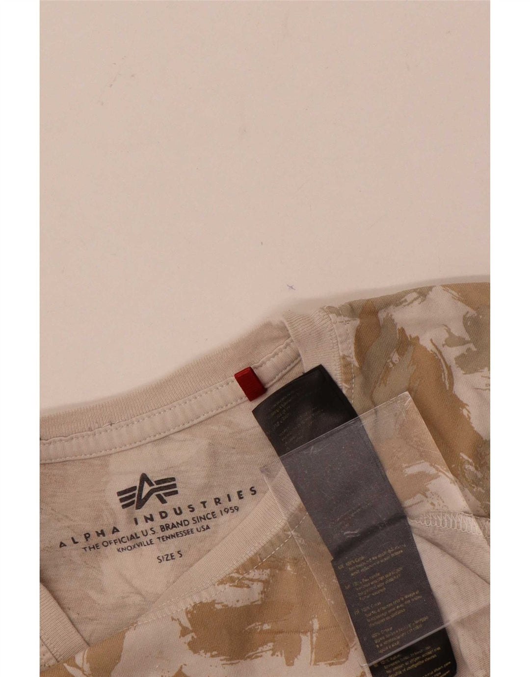 Alpha Industries Herren-T-Shirt mit Grafik, Größe S, mehrfarbig, Baumwolle