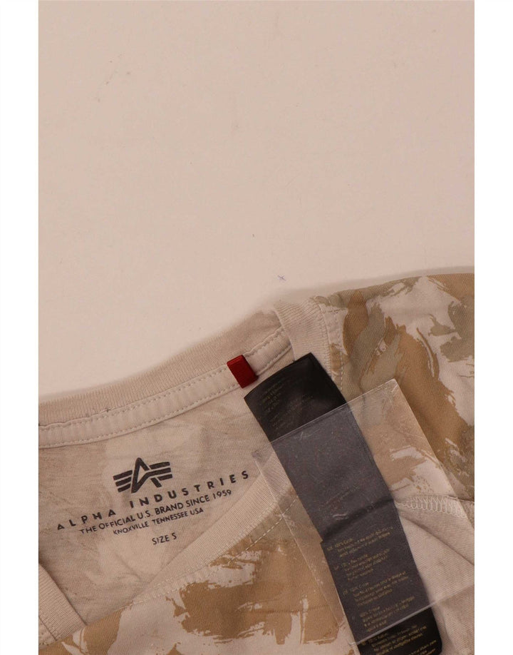 Alpha Industries Herren-T-Shirt mit Grafik, Größe S, mehrfarbig, Baumwolle