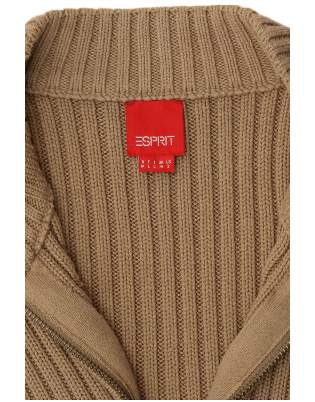 Esprit Damen-Cardigan, ärmellos, Gr. 14, mittelbeige