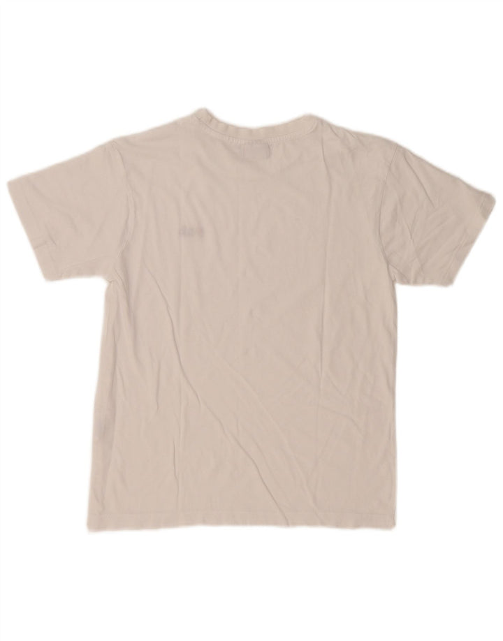 Fila Damen T-Shirt Top UK 6 XS Weiß