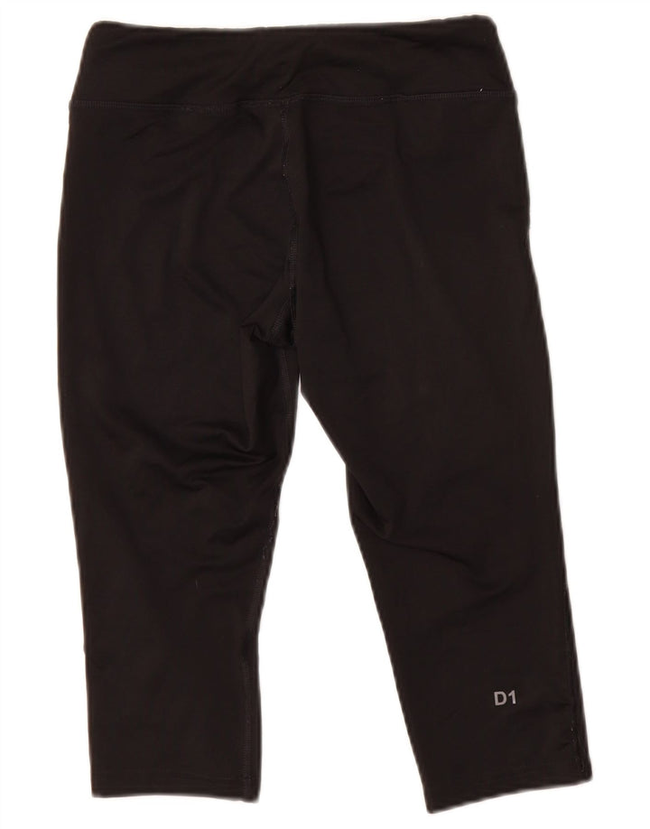 Asics Damen Capri-Leggings UK 4 XS Schwarz