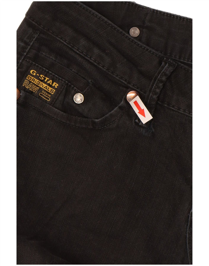 G-Star Damen Skinny Jeans W28 L30 Schwarz