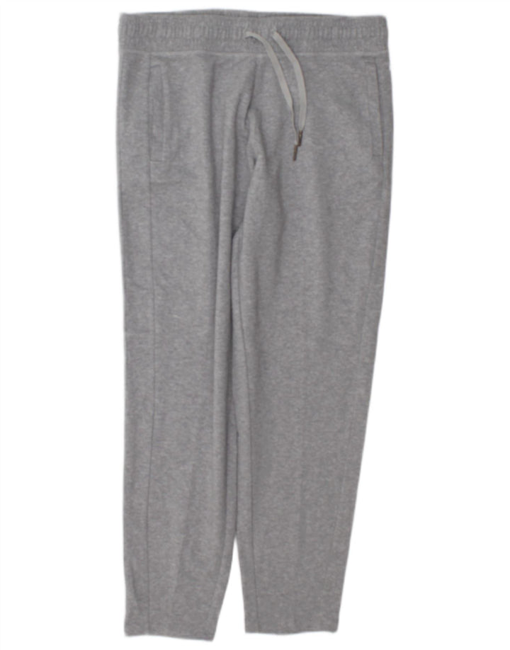 Marks & Spencer Damen-Trainingshose, UK 12, mittelgrau gefleckte Baumwolle