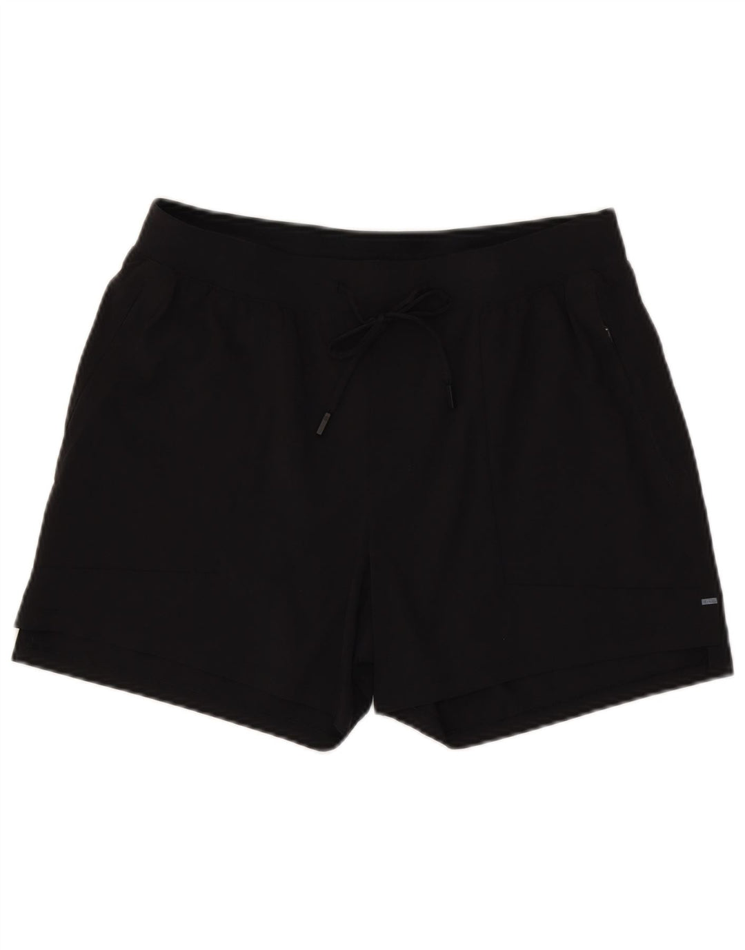 Lululemon Damen-Sportshorts, groß, aus schwarzem Nylon