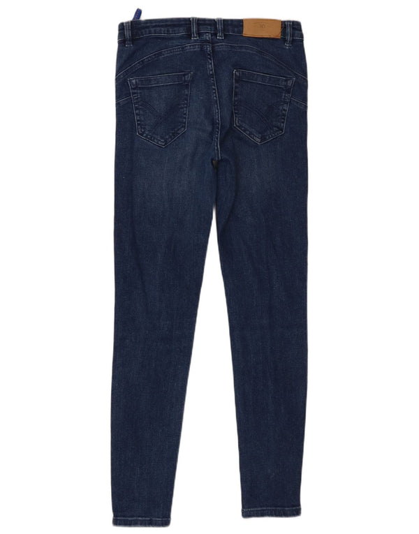 Dack's Damen Slim Jeans IT 42 Medium W30 L28 Blaue Baumwolle