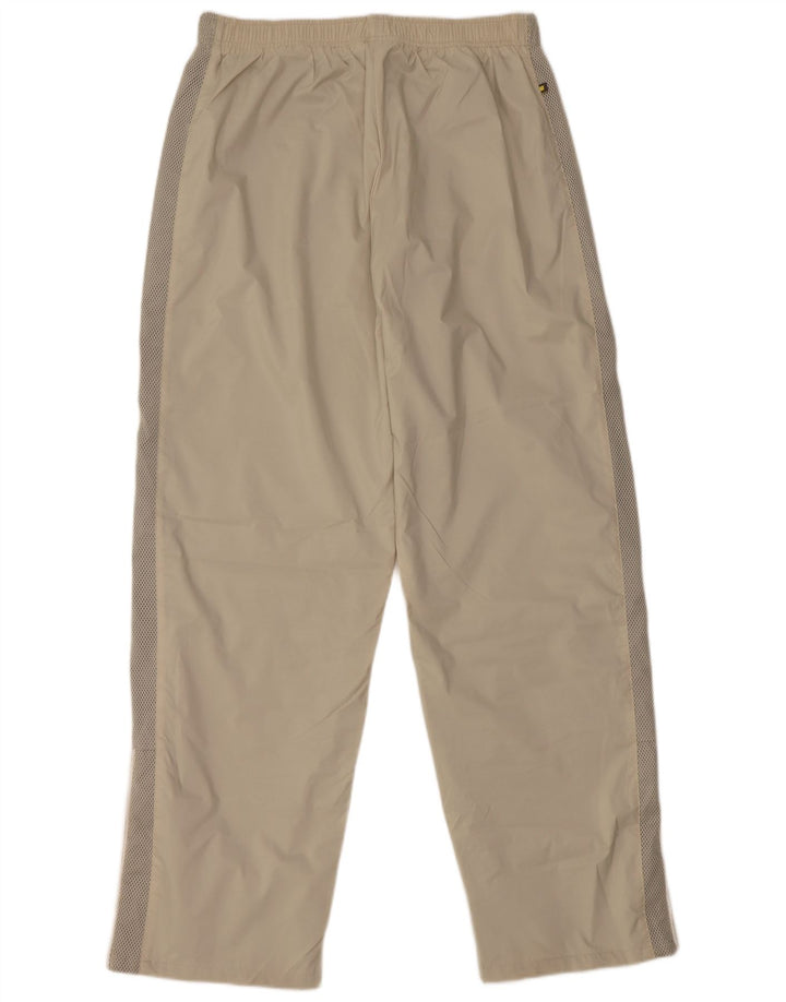 Reebok Mens Tracksuit Trousers XL Beige Polyester