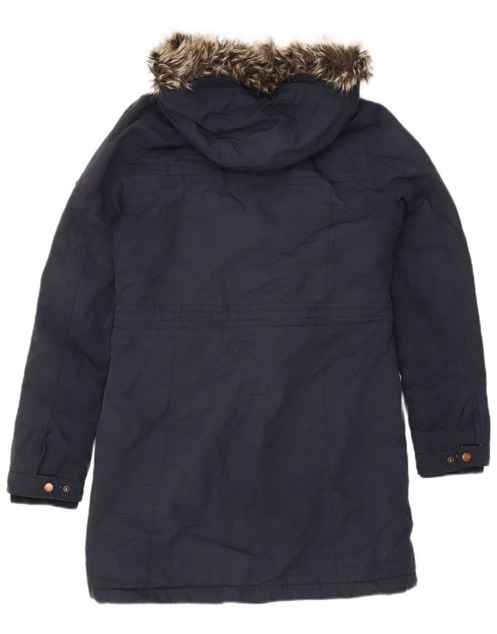 O'NEILL Damen-Parka mit Kapuze, UK 10, Größe S, Marineblau, Polyester