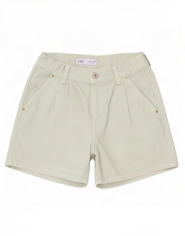Zara Jeansshorts für Mädchen, 13–14 Jahre, W26, Grün
