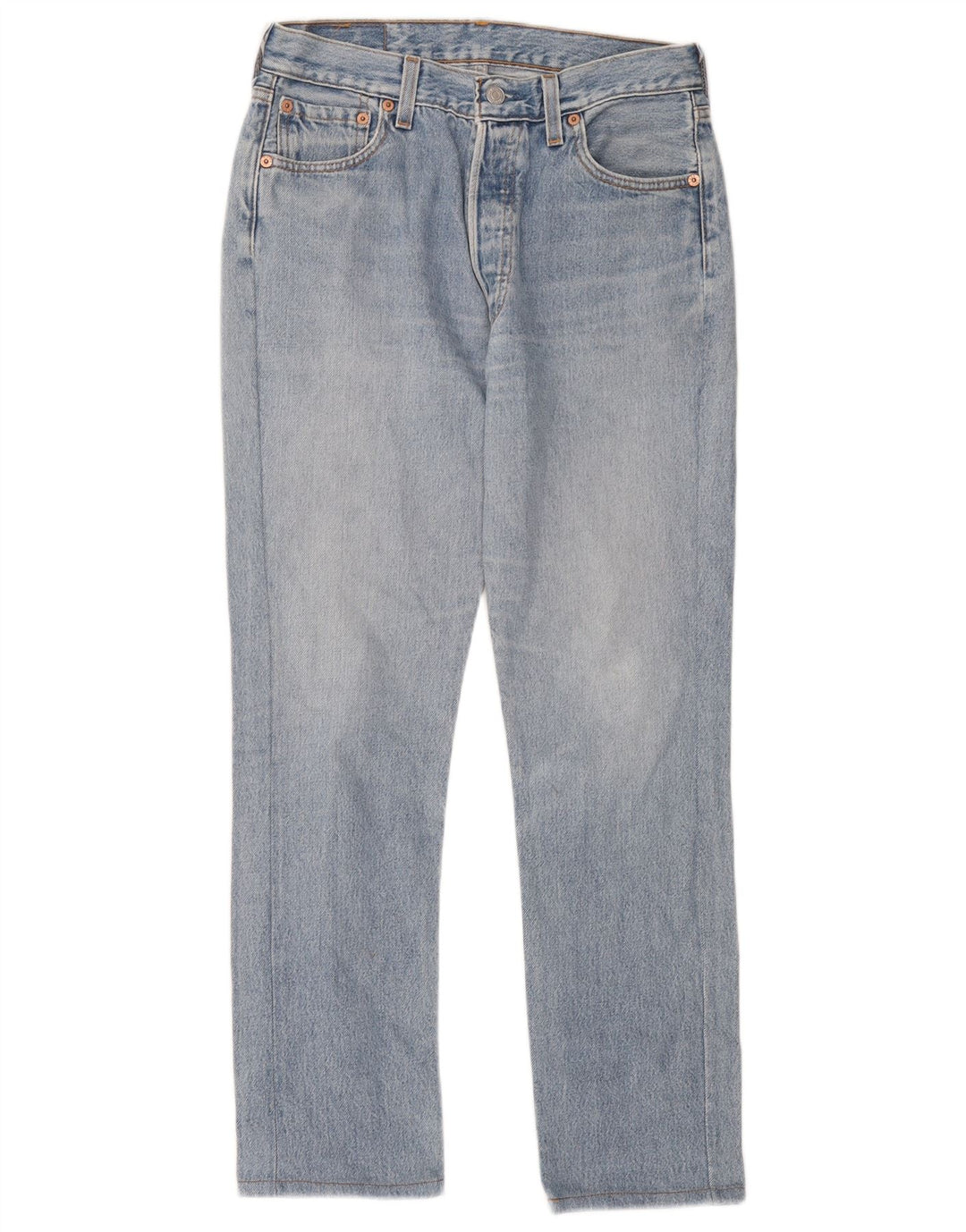 Levi's Herren Straight Jeans W28 L28 Blaue Baumwolle