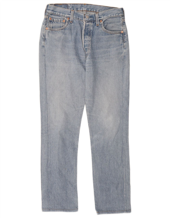 Levi's Herren Straight Jeans W28 L28 Blaue Baumwolle