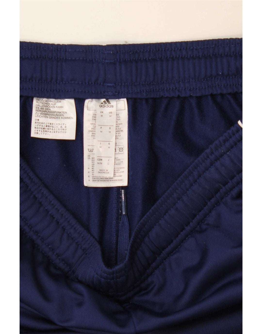 Adidas Herren-Trainingshose, Mittelblau, Polyester