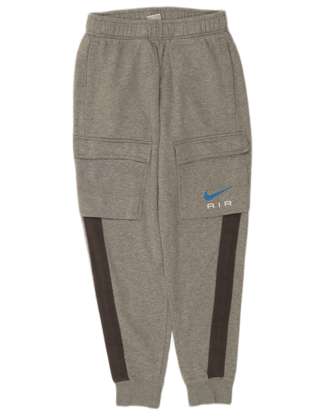 Nike Herren Cargo-Trainingshose, Jogginghose, Größe S, Grau, Colourblock-Baumwolle