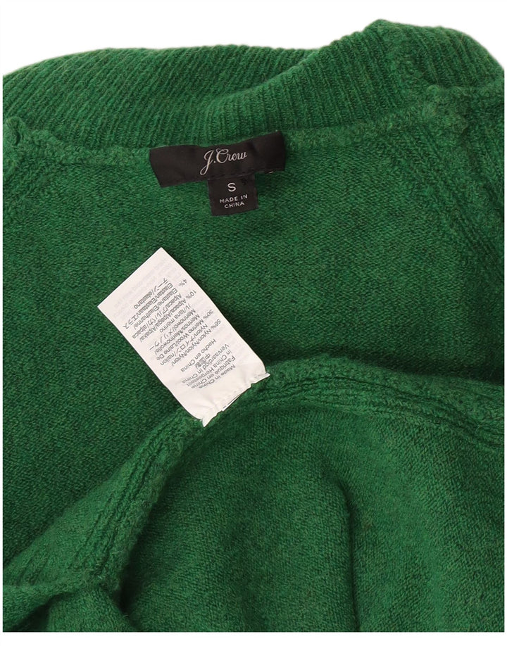 Übergroßer Rollkragenpullover für Damen von J. Crew, Gr. 10, Größe S, grün, Nylon
