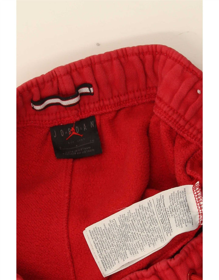 Nike Herren-Sportshorts, Größe S, rote Baumwolle