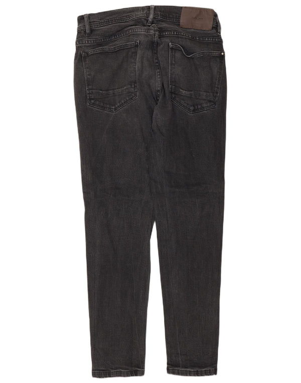 Zara Herren Slim Jeans EU 44 Large W34 L30 Graue Baumwolle
