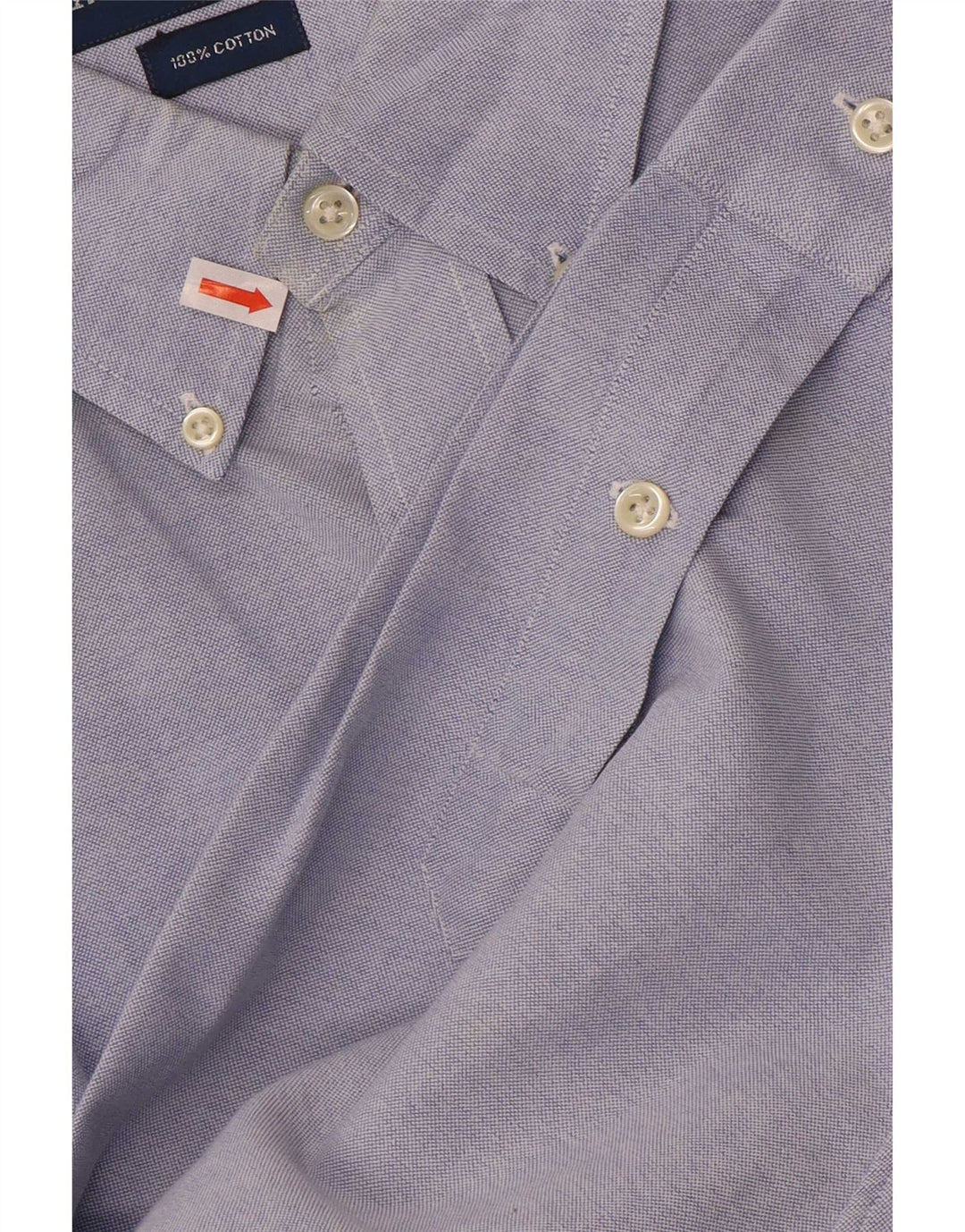 Ralph Lauren Herren Big Shirt 4XL Blaue Baumwolle