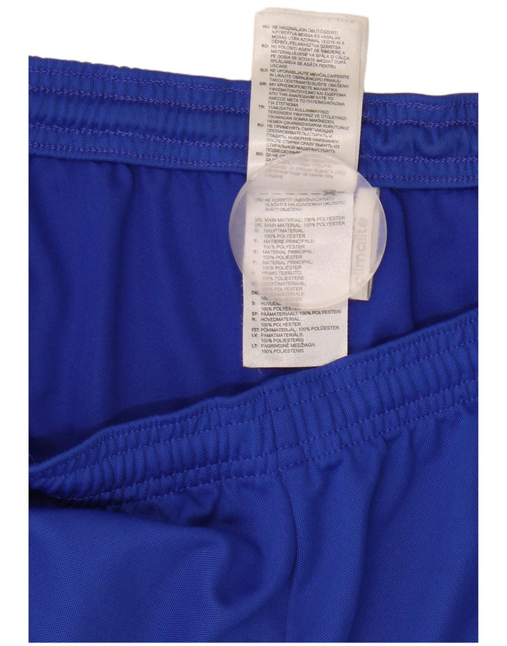 Adidas Herren Climalite Sport Shorts Mittelblaues Polyester