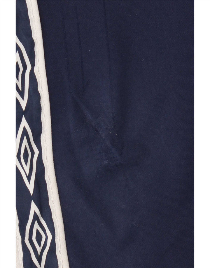Umbro Herren-Trainingsanzug mit Grafik, Jogginghose, groß, marineblau, Polyester