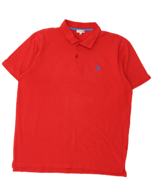 U.S. Polo Assn. Herren Poloshirt 2XL Rot