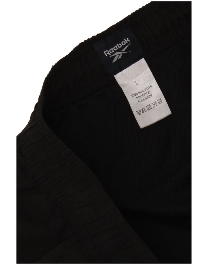 Reebok Damen Sportshorts UK 16 Large Schwarz Polyester