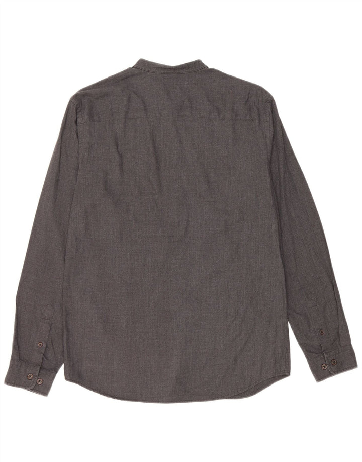 Jack & Jones Mens Shirt Medium Grey Cotton