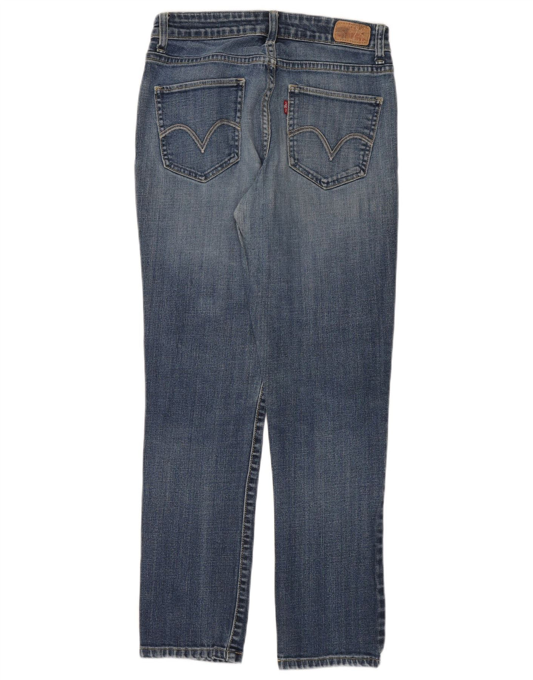 Levi's Damen Mid Rise Slim Jeans US 8 Medium W28 L28 Blaue Baumwolle