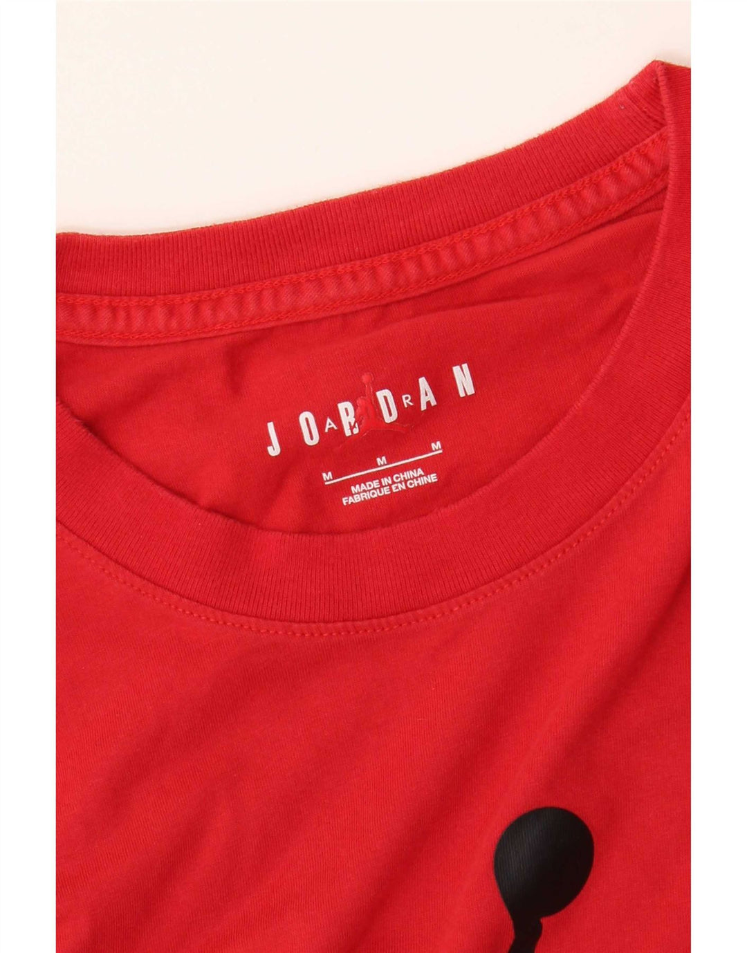 Jordan Herren Grafik-T-Shirt-Oberteil Mittelrot