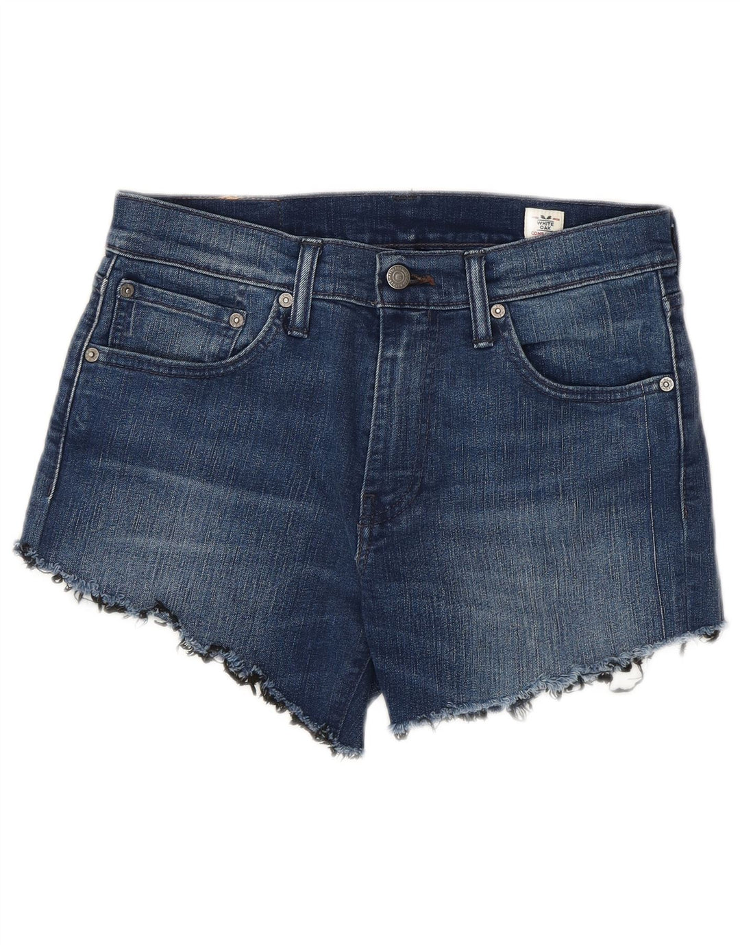 LEVI'S Damen 511 Jeansshorts W32 Große blaue Baumwolle