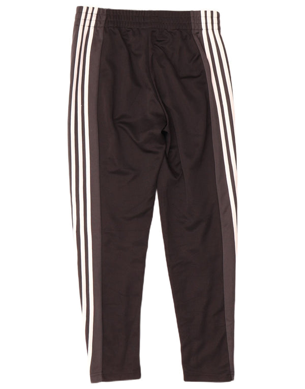 Adidas Damen-Trainingshose UK 12/14 Medium Black Colourblock