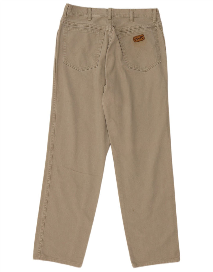 Wrangler Herren Straight Jeans W30 L30 Beige
