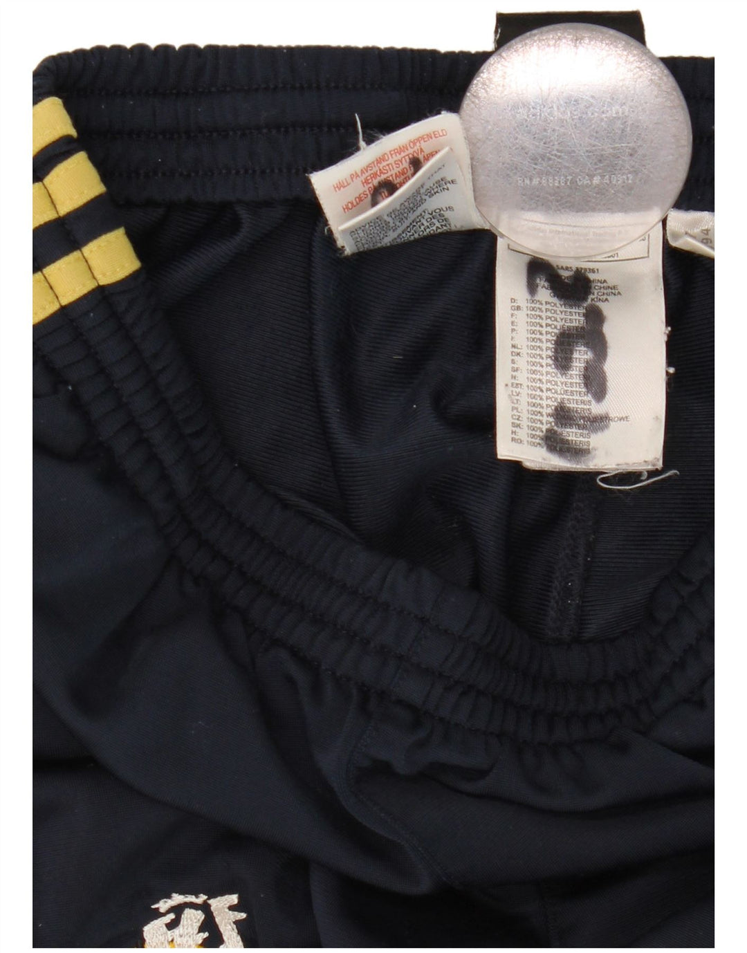 Adidas Trainingshose für Jungen, 11–12 Jahre, Marineblau, Polyester