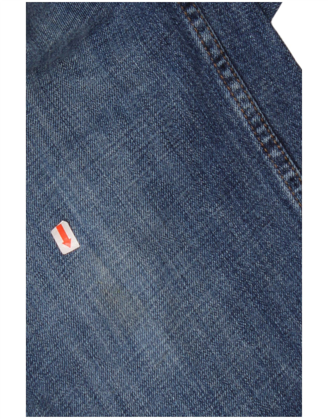 TOMMY HILFIGER Herren Straight Jeans W31 L30 Blaue Baumwolle