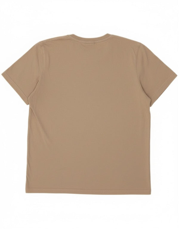 Adidas Jungen Grafik T-Shirt Top 13-14 Jahre Beige Baumwolle
