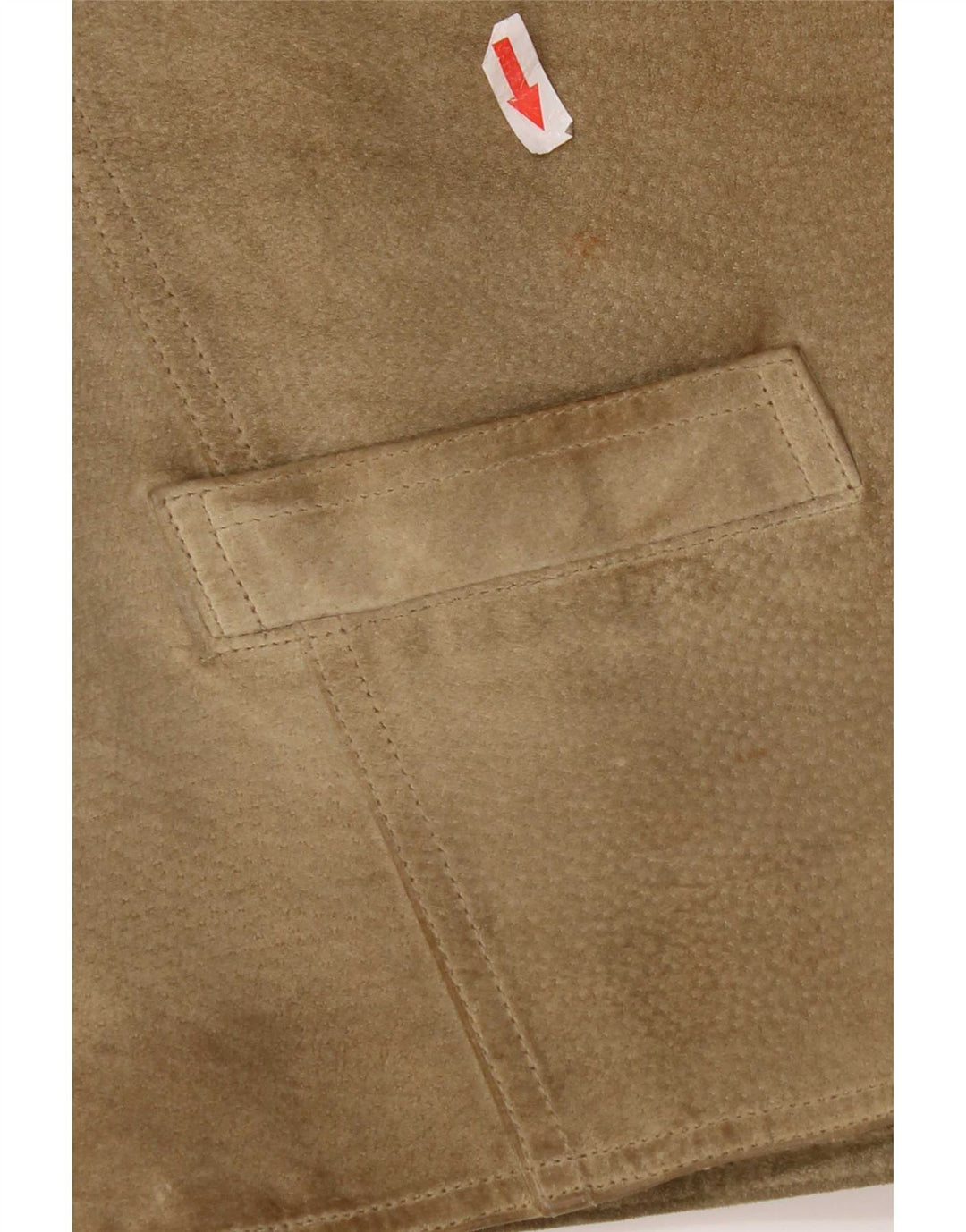 Pionier Herren Wildlederweste Medium Khaki