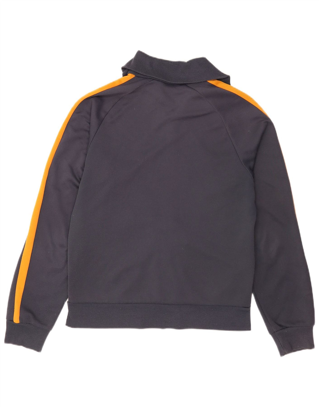 Puma Herren-Trainingsanzug-Top-Jacke, großes marineblaues Farbblock-Polyester