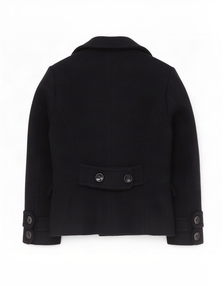 Max & Co. Damen Pea Coat UK 10 Small Marineblau