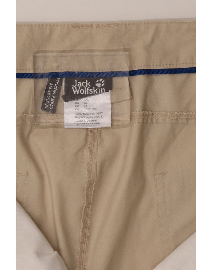 JACK WOLFSKIN Herren-Cargohose mit normaler Passform, UK 44, XL, W36, L33, Beige
