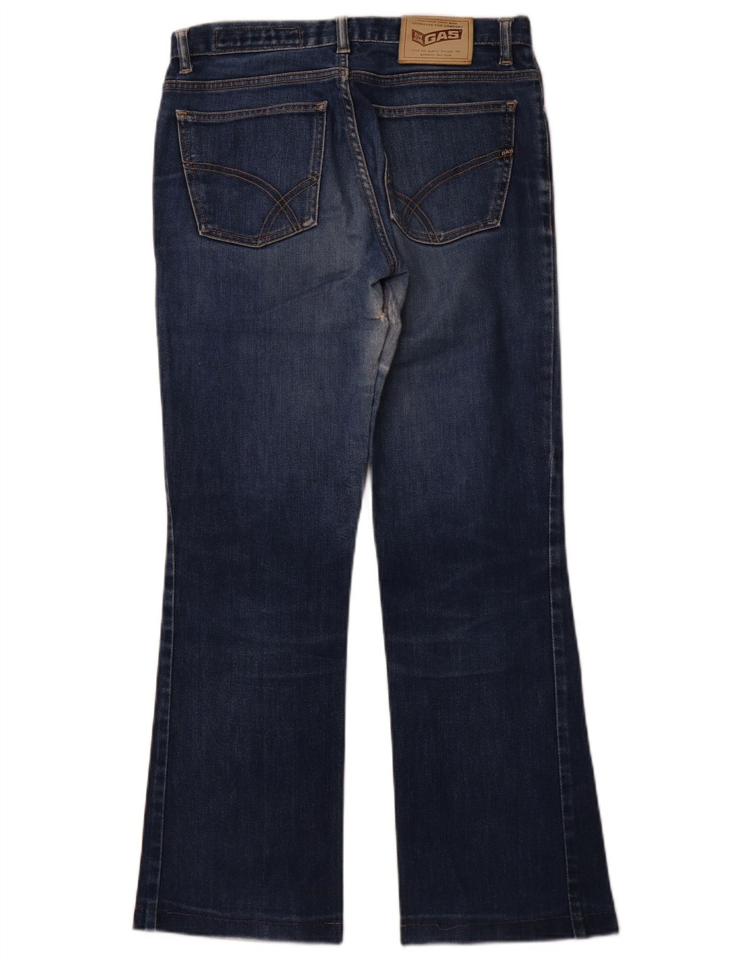 GAS Damen Bootcut Jeans W31 L28 Blau