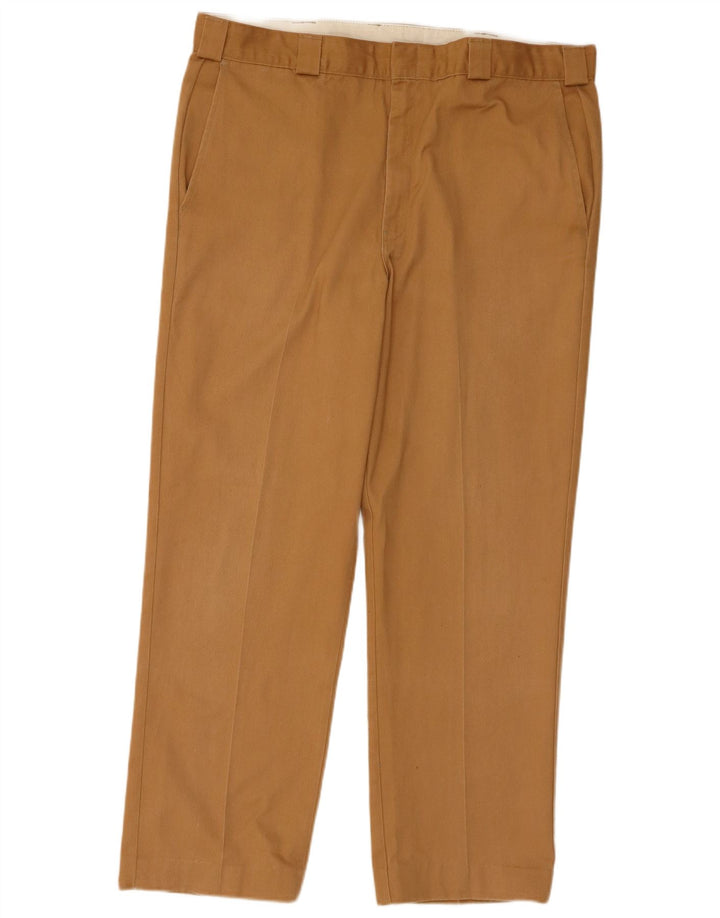 L.L.Bean Herren gerade Chinohose W38 L32 Beige