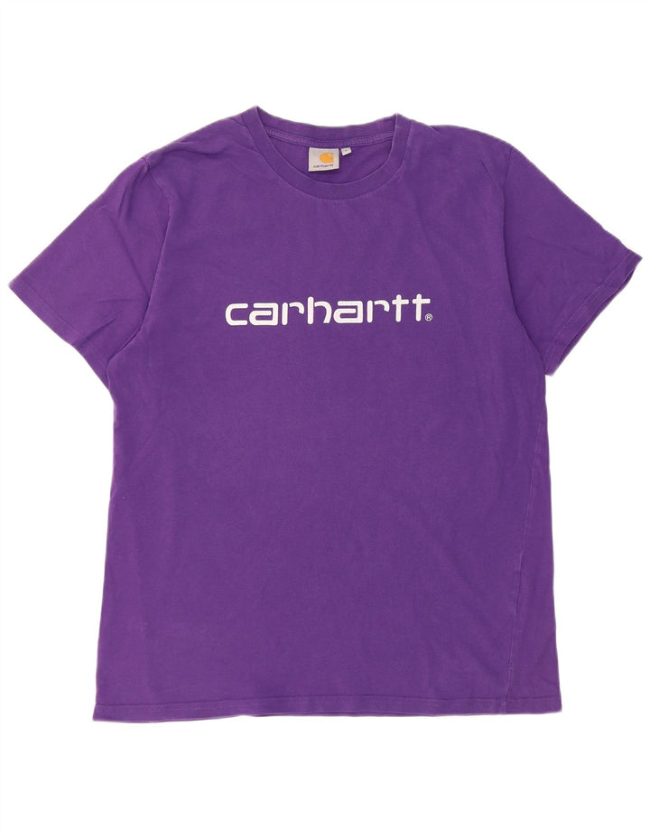 Carhartt Herren Grafik T-Shirt Top Large Lila
