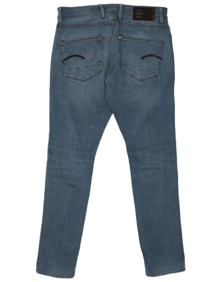 G-Star Herren Slim Jeans W32 L34 Blaue Baumwolle